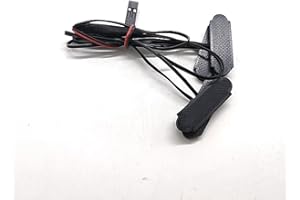 Palumma Luz de arco de rueda para coche Axial 1/10 SCX10 III Jeep CJ-7 RC, kit de luz LED Rock compatible con Axial 1/10 SCX10 III Jeep CJ-7 RC