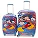 Texas USA set of 2 bags 18 inches and 22 inches MICKY Printed Polycarbonate 4 wheel Kids Trolley Bag RS.8888.00