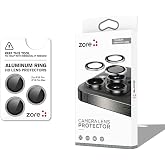 ZORE Apple İle Uyumlu iPhone 16 Pro iPhone 16 Pro Max CL-12 Premium Safir Parmak İzi Bırakmayan Anti-Reflective Kamera Lens K