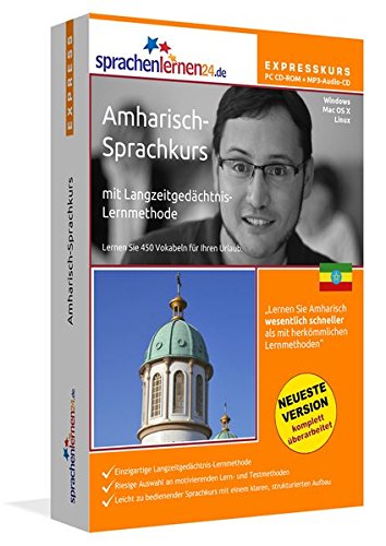 Download Sprachenlernen24.de Amharisch-Express-Sprachkurs PC CD-ROM für Windows/Linux/Mac OS X + MP3-Audio-CD: Werden Sie in wenigen Tagen fit für Ihre Reise nach Äthiopien Download Sprachenlernen24.de Amharisch-Express-Sprachkurs PC CD-ROM für Windows/Linux/Mac OS X + MP3-Audio-CD: Werden Sie in wenigen Tagen fit für Ihre Reise nach Äthiopien
