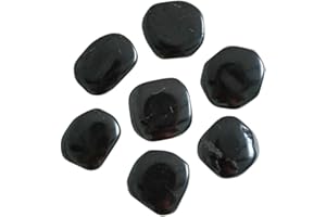 Naturosphère - Minéraux et fossiles C22 - Galet plat shungite - A l'unité - Poids 11 à 20 grammes