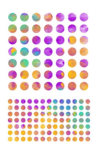Schablone – Musterschablone Punkte für Acrylmalerei von zAcheR-finet design – siehe Musterfotos - 2