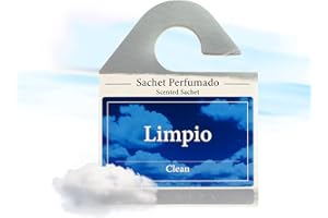 AROMERS Caja con 6 Sachets Ambientador Perfumado Aroma Limpio