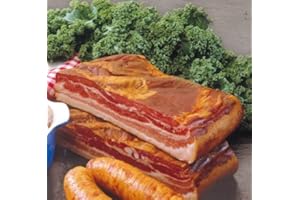 DIE AMMERLÄNDER SCHINKENDIELE Geräucherter Bauchspeck | Ca. 500g Stück | Perfekt für Grünkohl und herzhafte Gerichte | Authentischer Geschmack für Genussliebhaber