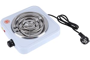 ‎ASIXXSIX Asixx 220V 1000W Electric Metal Stove for Heating Coffee Water Tea Ideal for Office, Dortoir or Small Homes