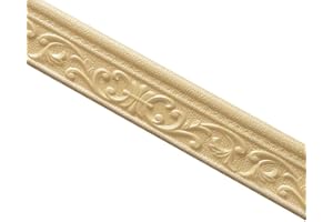 BYYLECL 3D Sticker,Self Adhesive Flexible Molding Trim,Decorative Wall Lines Wallpaper Borders for Home,Office,Hotel DIY Decoration Gold (BYYLECLc9b45tdnzf-09)