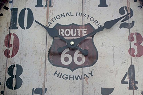 Wanduhr Nostalgie 40 cm Ø USA Amerika Route 66 Wohnzimmer - 5