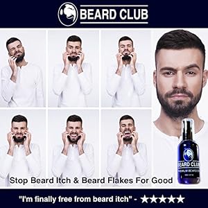 Beard Club – Unscented Beard Oil Bottle 100ml - Beard Oil for Men - Beard Growth Oil - Beard Moisturiser for Men - Beard… - Image 3