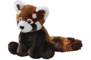 Roter Panda, Katzenbär sitzend aus Plüsch ca. 25cm, ca. 37cm mit Schwanz von Carl Dick 3155