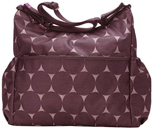 Babymel Baby Changing Nappy Bag - Big Slouchy Jumbo Dot Cherry