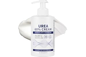 BUTBU 60% Urea Cream, Urea-Fött, Fötcreme, Harnstoffcreme för torr hud (300g)