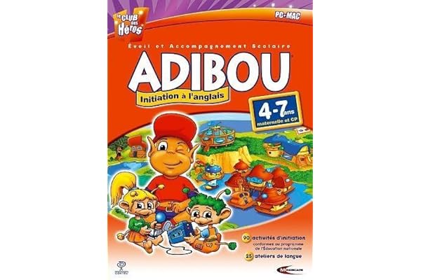 Adibou - initiation a l'anglais 2006 : maternelle et CP (4-7 ans)