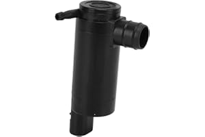 Keenso Pompa Lavavetri Auto, Motore Pompa Lavavetri Ugelli Acqua Parabrezza Auto con Passacavo 93731451 Sostituzione per Captiva 2007‑2011 Spazzole tergicristallo e accessori