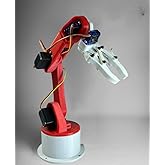 Auto Botix 3D Printed Robotic Arm with 5 Degree of Freedom with Nuts & Bolts (3D Printed Parts Only) (Pack of 1)