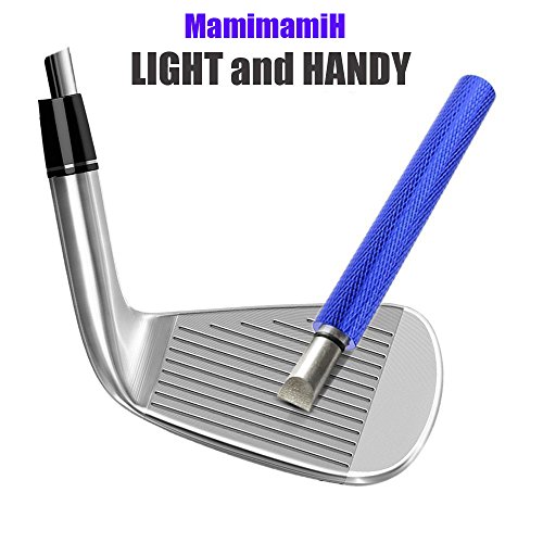 MamimamiH Golf Club Groove Sharpener Tool Golf Club Grooving Sharpening Cleaner Cleans with Removed Sediment in the Groove
