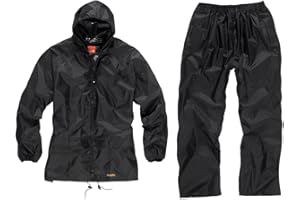 Scruffs T54560 2-Piece Waterproof Suit Black XL