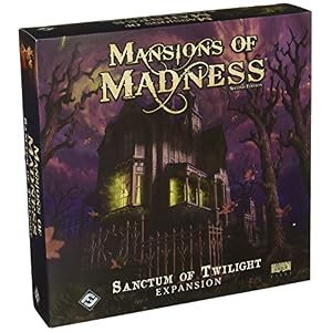 Fantasy Flight Games , Mansions of Madness 2nd Edition: Sanctum of Twilight Expansion, Board Game, Ages 14+, 1 to 5 Players, 120 to 180 Minutes Playing Time,Silver