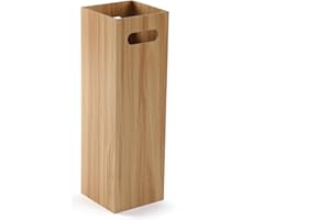 VERSA Portaombrelli in Legno, Stile Minimalista, 48 x 15 x 15 cm, Legno MDF, Beige Chiaro