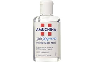 8AMUCHINA 12 X AMUCHINA GEL IGIENIZZANTE PER LE MANI per pulire e igienizzare senz'acqua