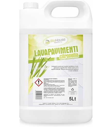 INTERCHEM ARGONIT SGRASSATORE IGIENIZZANTE Sgrassatore Concentrato Al Limone 5 Litri