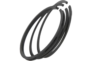 SPACNANA Kolbenring für 47 Mm Zylinderdurchmesser, 3-teiliges Kolbenring-Ersatzwerkzeug für Pneumatischen Antrieb, Luftkompressor, Pumpenteil für 47 Mm, Kolbenringe