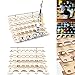 Produktbild Tutoy 32 Töpfe Holz Acryl Farbe Ständer Flasche Lagerregal Halter Modulare Organizer
