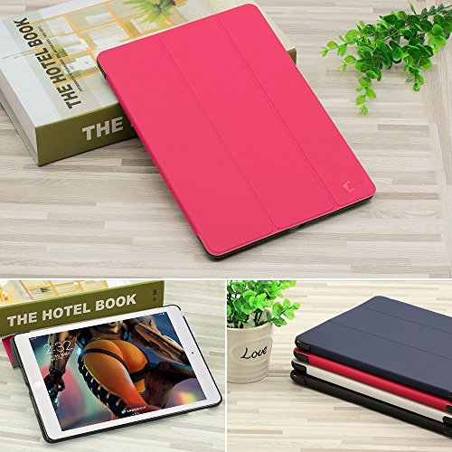 Huawei MediaPad M3 Lite 10″ Hülle, TopACE® Hochwertigem PU-Leder Hülle / Cover / Smart Case Mit Ständer/ Schutzhülle Ständer Für Huawei MediaPad M3 Lite 10″ (Rot) - 6