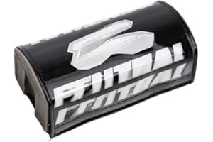 NOCYCLONIC Motorrad Lenkerpolster "Schaumstoff", Lenkerpolster Crossbar Motocross Dirt Bike (schwarz)