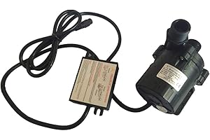 SHYSKY TECH Heavy Duty 24V 86W Micro DC Pressure Pump DC50E-24150S, 15m Lift 1500L/H, Magnetic Driving Centrifugal Design, Eco-Friendly, Hot Water Circulation/Pressurization