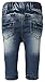 Noppies Baby Boys B Pants sweat curved Cas Trousers, Blue (stone Wash C295), 3-6 Months