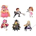 Banpresto One Piece WCF WT100 Commemorative Drawing Great Pirate 9 PVC Figure 7cm 6set