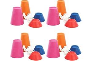 Zivisk Rubber Winter Golf Tees Indoor Multi-Coloured with Different Heights -16 Pcs