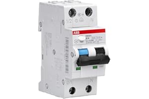 ABB Interruptor FI/LS DS201A-B16/0,03 6 kA 1P+N tipo A B16 30 mA