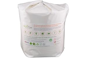 GYMITIZE MultiTize Eco Friendly Antibacterial Multi Surface Wipes (500 Wipes in Refill Bag) 100% Biodegradable, Safe to use on Skin, Pets and Animals. Kills 99.99% Bacteria in under 20 seconds.