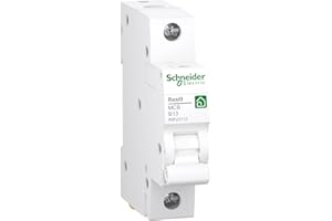 Schneider Electric Leitungsschutzschalter Resi9, 1-polig, 13A, B-Charakteristik, 6kA, Artikelnummer R9F23113, 1 Stück