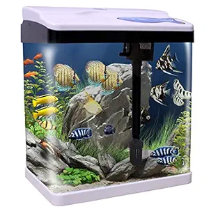 JAINSONS PET PRODUCTS Fish Aquarium Mini Tank (Colour May Vary)