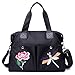 Produktbild PPGE Damen Wasserdichte Nylon Handtasche UmhNgetasche Schultertasche Cross Body Bag Top Griff Taschen Schulranzen Einkaufstasche Crossbody Taschen Große Kapazität Multifunktions Frauen Tasche