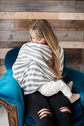 Multi Bio Baumwolle Still Baby Auto Set Cover Himmel Warenkorb Bezug Swaddle Decke für Säuglinge Neugeborene Kleinkinder Dusche Geschenk (Classic) - 3