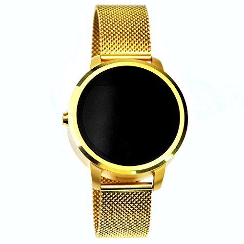 Preisvergleich Produktbild Schwarzes Bluetooth Handgelenk Smartwatch, Wearable Bluetooth intelligente Uhr Wasserdicht Staubdicht / Realzeitinformation / Anti-Verlorene Warnungs-Handgelenk-intelligente Uhr