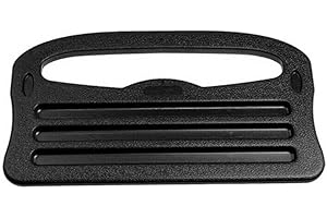 DR. WATCH Multi-Functional Car Steering Wheel Tray with Cup Holder, Laptop Desk, Chair Dining Table for iPad – Ultimate Portable Solution [HW12]