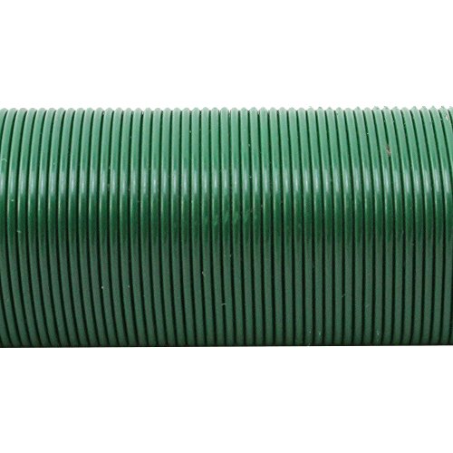 COM-FOUR® 4er Set Blumenwickeldraht Bindedraht in grün, 400 g - 3