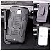 Price comparison product image Jellybean Protector ShockProof Case Cover Future Rugged Armor Holster with Screen Protector and Stylus Pen for Google Nexus 6 Plus