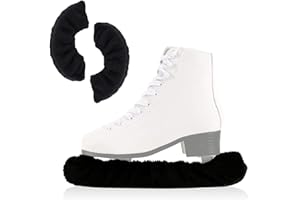 INGJIA 1 Paio di Calze Elastiche per Pattini da Ghiaccio per Hockey su Ghiaccio, per Uomo e Donna, Bambini, Pattini da Ghiaccio e Pattinaggio, Protezione per Pattini, Accessori per Hockey su Ghiaccio