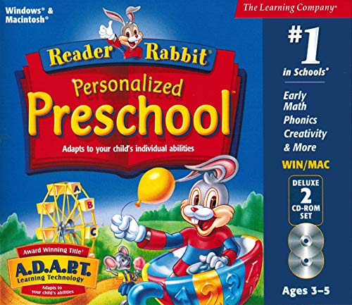 Preisvergleich Produktbild READER RABBIT PER PRESCHOOL DLX 2CD JC