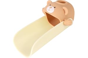 LAMCA Children's Tap Extender - Faucet Extender for Toddlers with Cute Animal Shapes - Tap Extension Fits Most Taps, Promotes Hand Washing & Brushing Teeth Independently