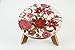 Children's Solid Wood Stool "Flower" (brown)