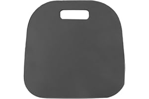 COSIKI Compras Locas Rodillera, NBR Negro Almohadilla para arrodillarse en el jardín Protector para la Rodilla Cojín del Asiento para jardinería Trabajar para Mujeres y Hombres