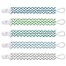 Blulu Baby Dummy Holders Clips, Set of 5
