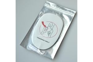 AED training pads first aid train pad children pediatric For AED trainer XFT-120C+ XFT-D0009 Coussins de formation AED coussin de train de premiers secours pour enfants pédiatriques (1pair Adult Pad)