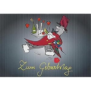 Handmadegruss Geburtstag mit Coolmen. Edle Grußkarte in Top Qualität in der Region von Hand hergestellt. Unser Verkaufsschlager!